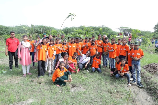 HCL Foundation's Green Initiative: Planting 47,000+ saplings across India to commemorate HCL Group's 47th anniversary